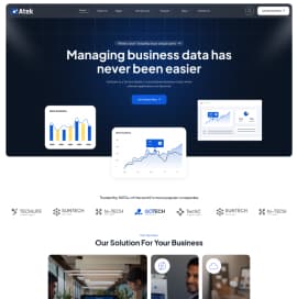 Atek - IT Solution & Technology Html Template - Home It-Solutions