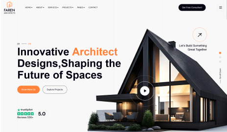 Faren - Architecture & Interior Design Template
