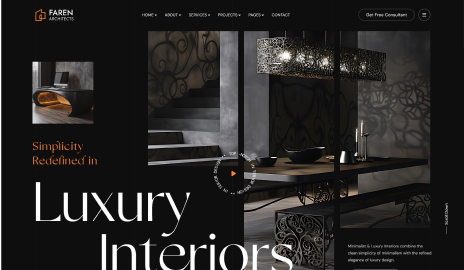 Faren - Architecture & Interior Design Template